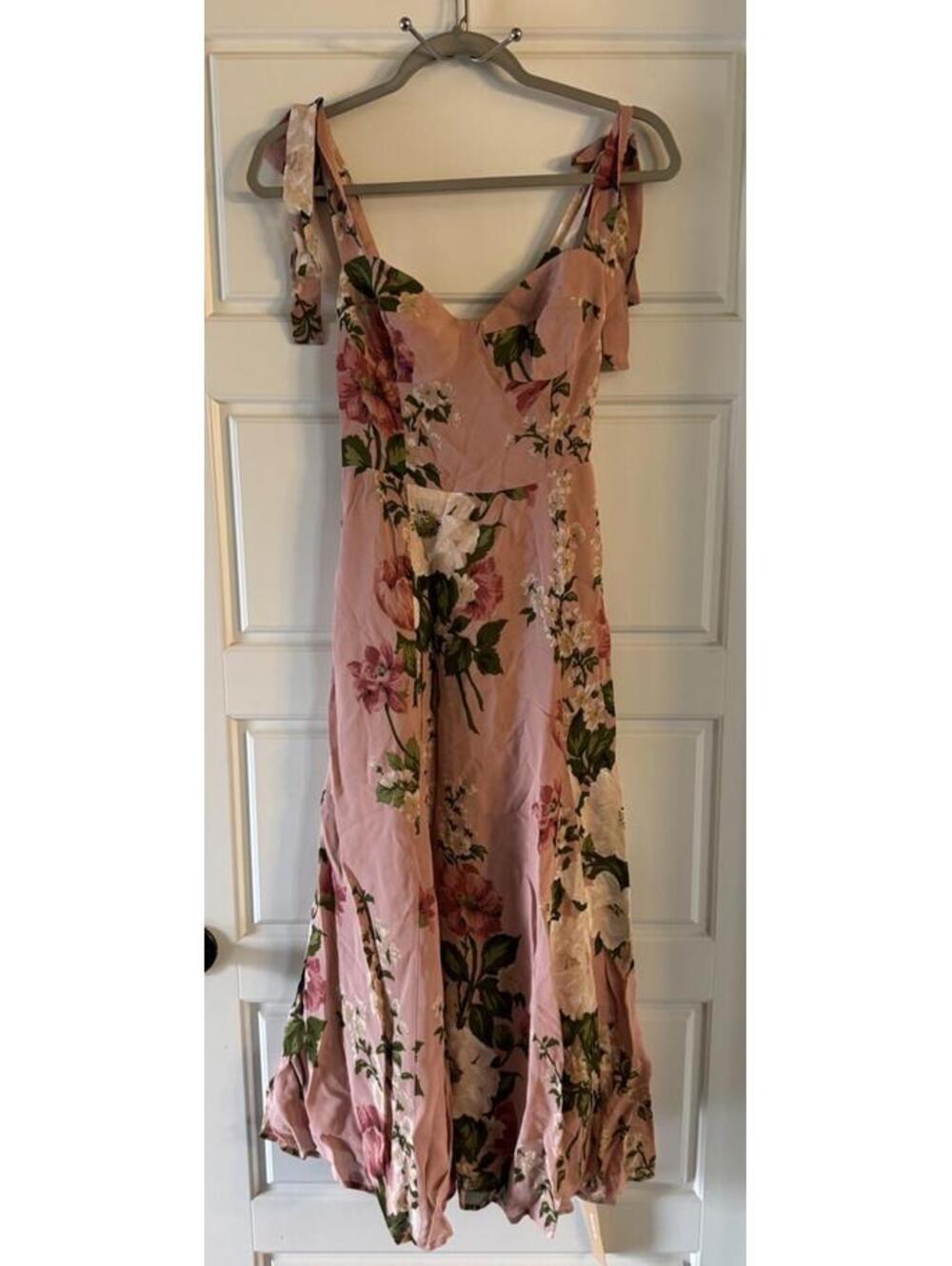 Reformation Nadira Dress Color Rose Garden Size 0